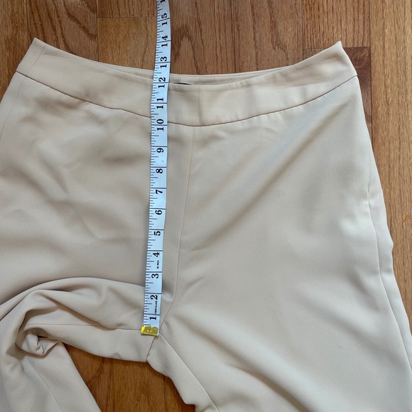 Kasper Women's Pant Suit‎ Set, Blazer, skirt and Wide Leg Trousers, Neutral Tan - Picture 10 of 16